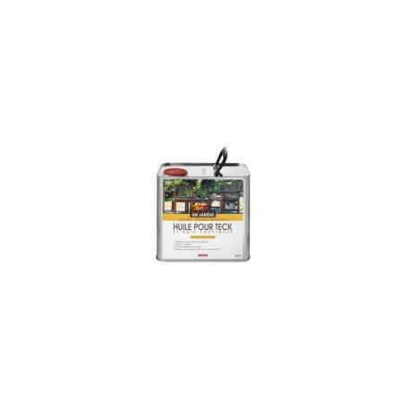 HUILE POUR TECK ET BOIS EXOTIQUES 2.5L SPADO