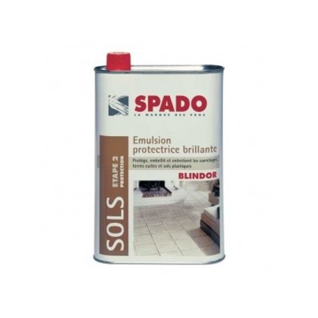 CIRE CARRELAGES ET TERRES CUITES 1L SPADO