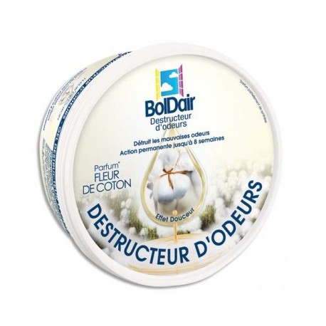 BOLDAIR GEL DESTRUCTEUR D'ODEURS FLEUR D'ORANGER 300G SPADO