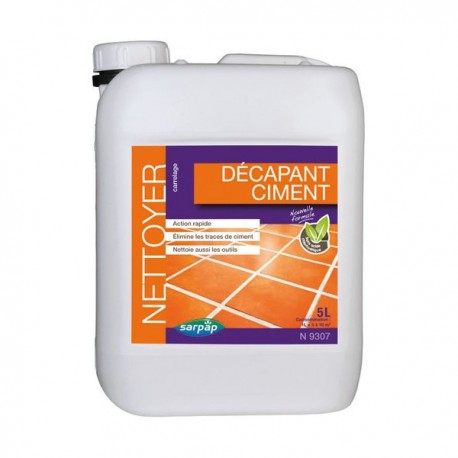 NETTOYANT DECAPANT CIMENT 5L SARPAP