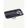 SILVER CUTLERY ROLL 34 X 58CM HAGERTY