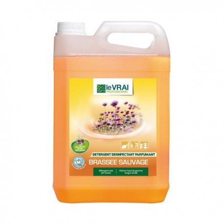 LE VRAI DETERGENT PARFUM BRASSEE SAUVAGE 5L