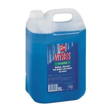 NETTOYANT VITRES A L'ALCOOL VAITOL 5L