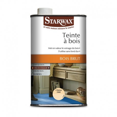 TEINTE TON BOIS PHASE AQUEUSE ACAJOU 500 ML STARWAX