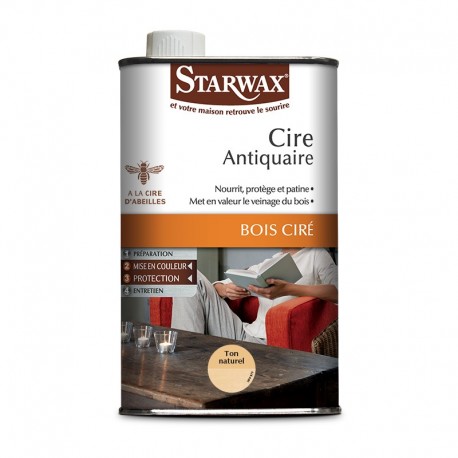 CIRE ANTIQUAIRE LIQUIDE CHENE RUSTIQUE 500ML STARWAX