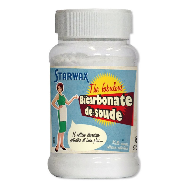 BICARBONATE DE SOUDE MENAGER 500G STARWAX THE FABULOUS - Droguerie