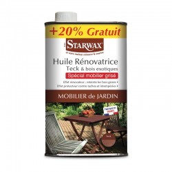 HUILE RENOVATRICE TECK ET BOIS EXOTIQUES 750ML