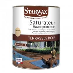 SATURATEUR HAUTE PROTECTION TERRASSES BOIS TECK