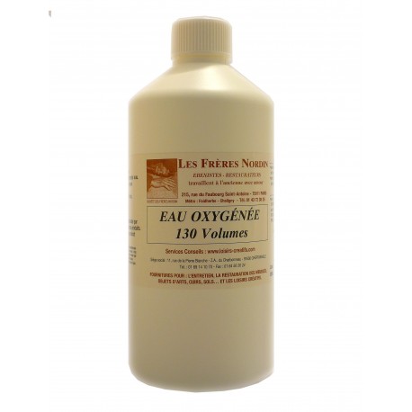 EAU OXYGENEE 130 VOL. 1L "Les Frères Nordin"