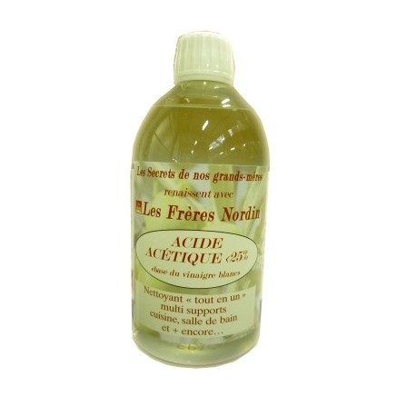 ACIDE ACETIQUE 500ML "Les Frères Nordin"