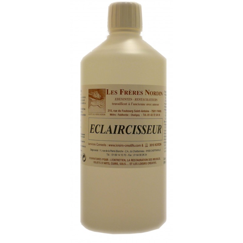 ECLAIRCISSEUR 500ML Les Frères Nordin - Droguerie Lafanechère