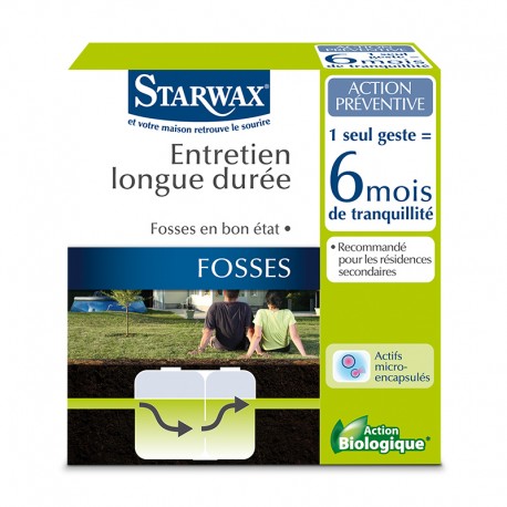 ENTRETIEN LONGUE DUREE 6 MOIS FOSSES STARWAX