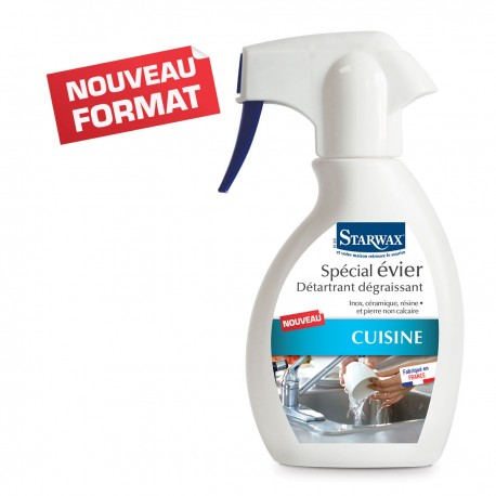 DETARTRANT DEGRAISSANT SPECIAL EVIER STARWAX 250ML