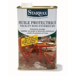 HUILE PROTECTRICE BOIS EXOTIQUE 1 L STARWAX