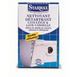 NETTOYANT DETARTRANT LAVE LINGE / LAVE VAISSELLE 2X75G STARWAX