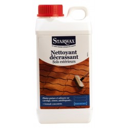 NETTOYANT DECRASSANT SOLS EXTERIEURS 1 L STARWAX