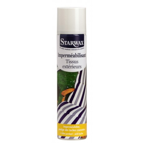 TRAITEMENT IMPERMEABILISANT TISSUS EXTERIEURS AEROSOL 300ML STARWAX