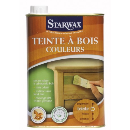 TEINTURE BOIS COULEUR BLANC 500ML STARWAX