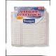 SERPILLIERE GAUFFREE EXTRA-BLANCHE DOUBLE 50X100 STARWAX