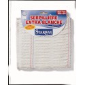 SERPILLIERE GAUFREE EXTRA-BLANCHE DOUBLE 50X100 