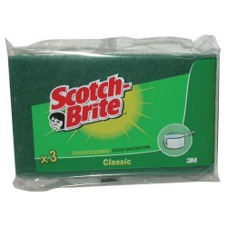 TAMPON SCOTCH-BRITE VERT X3 158X95 