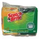 TAMPON SUR EPONGE SCOTCH-BRITE VERTE X2 