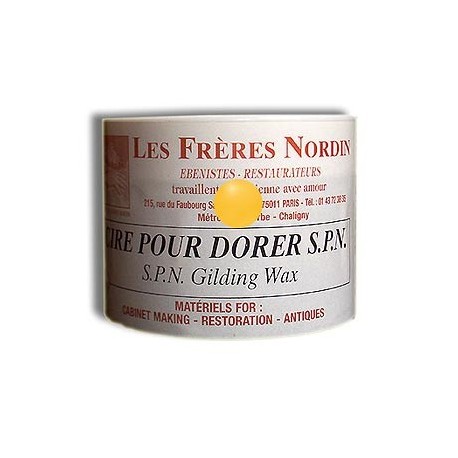 CIRE POUR DORER SP OR PALE 35 ml des Frères NORDIN