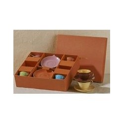 Coffret de 6 tasses à café MAISON A VIVRE