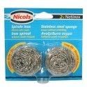 TAMPON SPIRALE INOX NICOLS X3