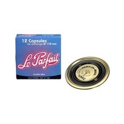 Lot capsules 'familia wiss' d. 11 cm LE PARFAIT