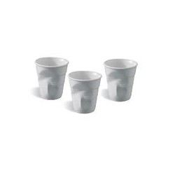 Pack de 3 gobelets cappuccino blanc REVOL PORCELAINE