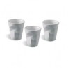 Pack de 3 gobelets cappuccino blanc REVOL PORCELAINE