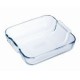 Plat carré 21 cm PYREX