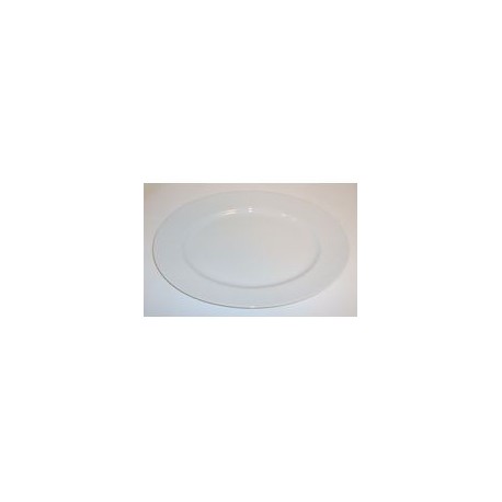 Plat ovale 'blanc' 36 cm