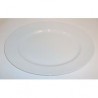 Plat ovale 'blanc' 36 cm