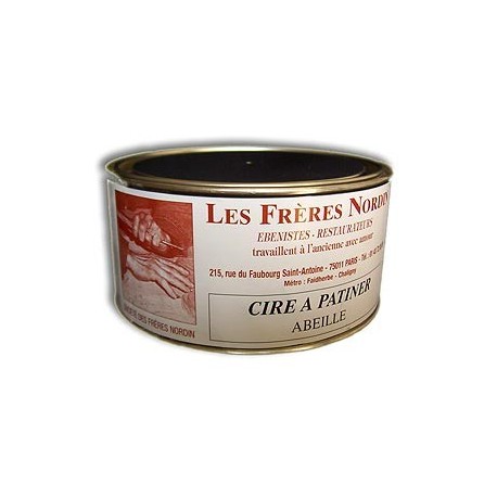 CIRE A PATINER ABEILLE 500 ml des Frères NORDIN