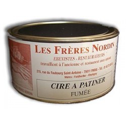 CIRE A PATINER FUMEE 500 ml des Frères NORDIN
