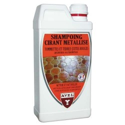 SHAMPOING CIRANT METALLISE TOMETTES ROUGES AVEL 1L